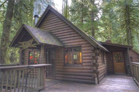 Mt. Hood Log Cabin