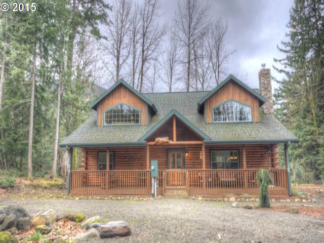 Custom Built Log Home