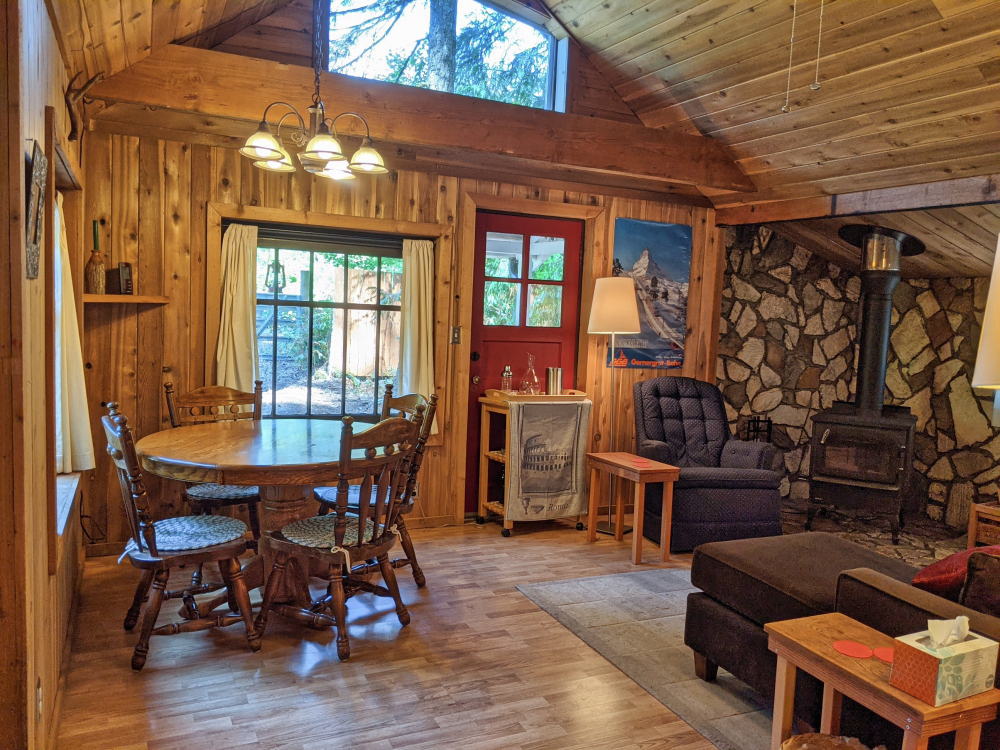 Mt. Hood 1935 Cabin interior