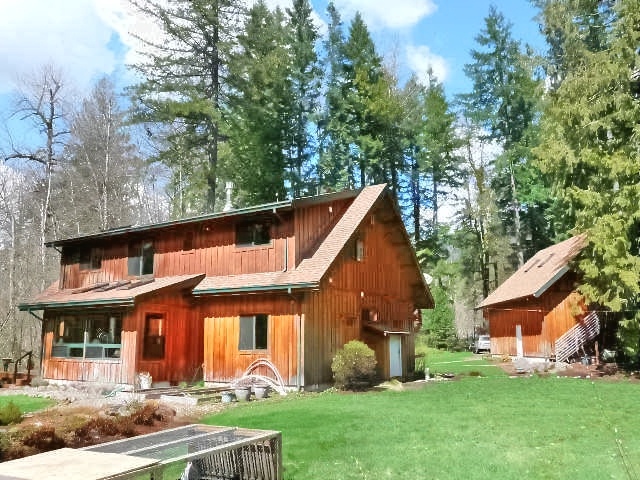 Cedar custom built home on an acre of land