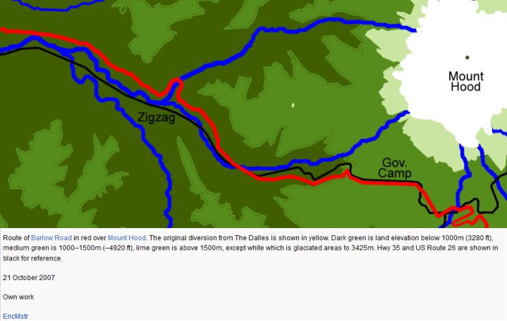 barlow trail map