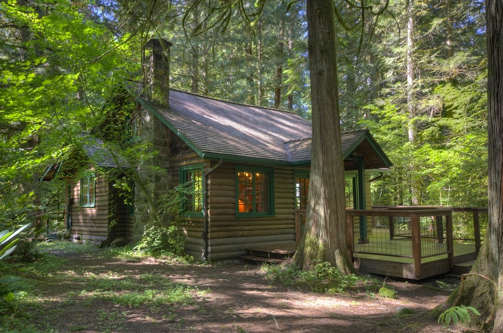 Mt. Hood Log Cabin in Rhododendron Oregon