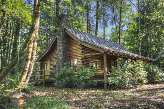 Timberline Rim Log Cabin