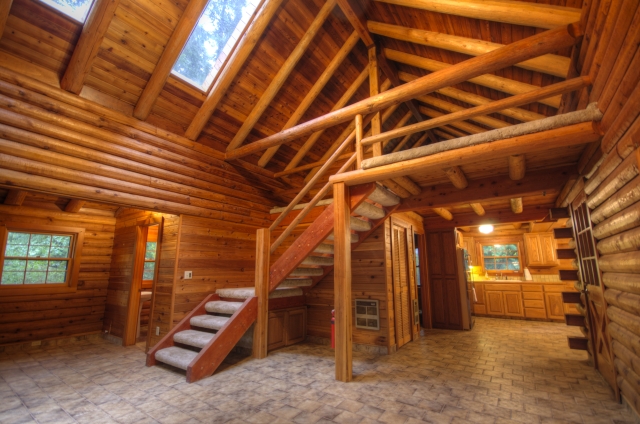 Log Cabin on Mt. Hood