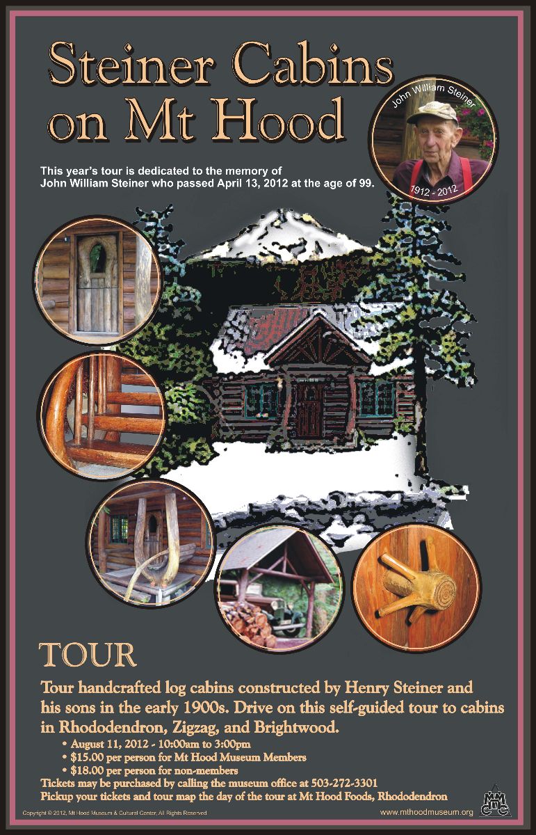 Steiner Log Home Tour on Mt. Hood