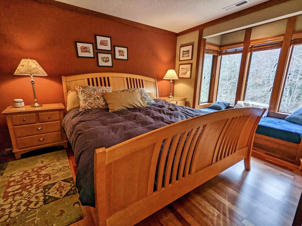 Bedroom in Shadow Hawk Condo