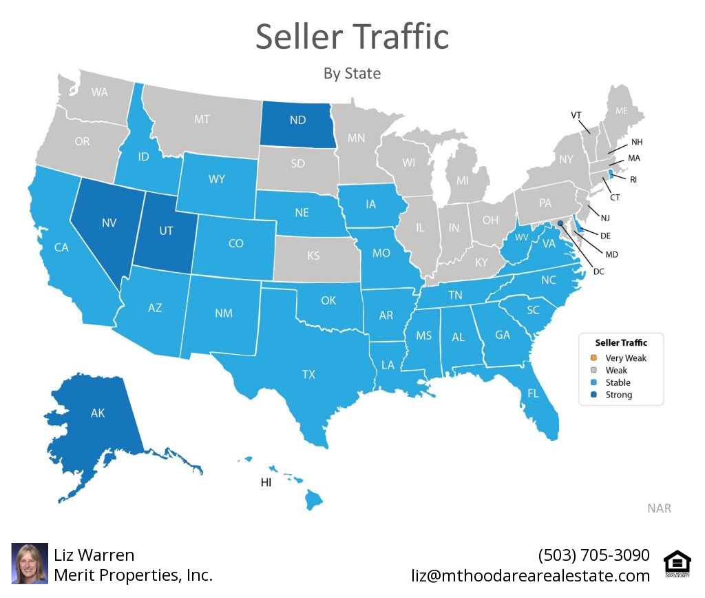 Low inventory for the Mt. Hood Area and a look at the National statistics