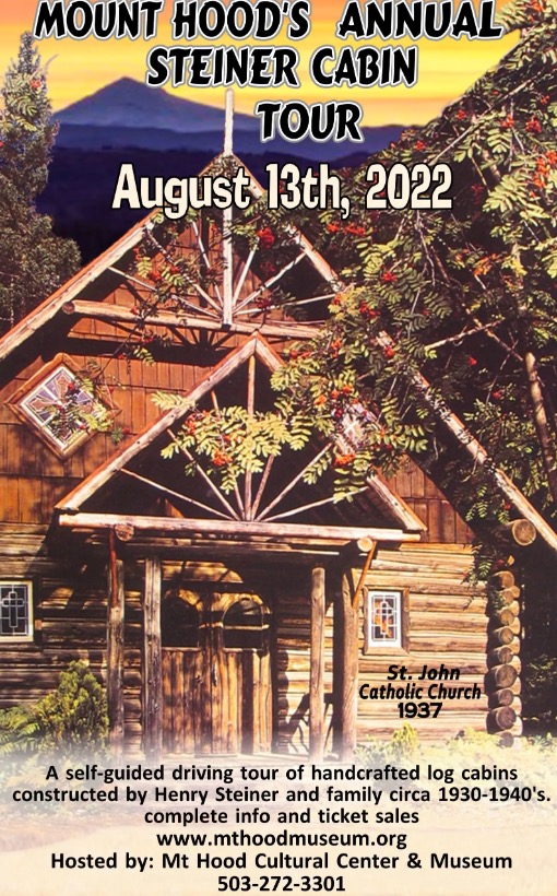 Mt. Hood Steiner Cabin Tour Poster 2022