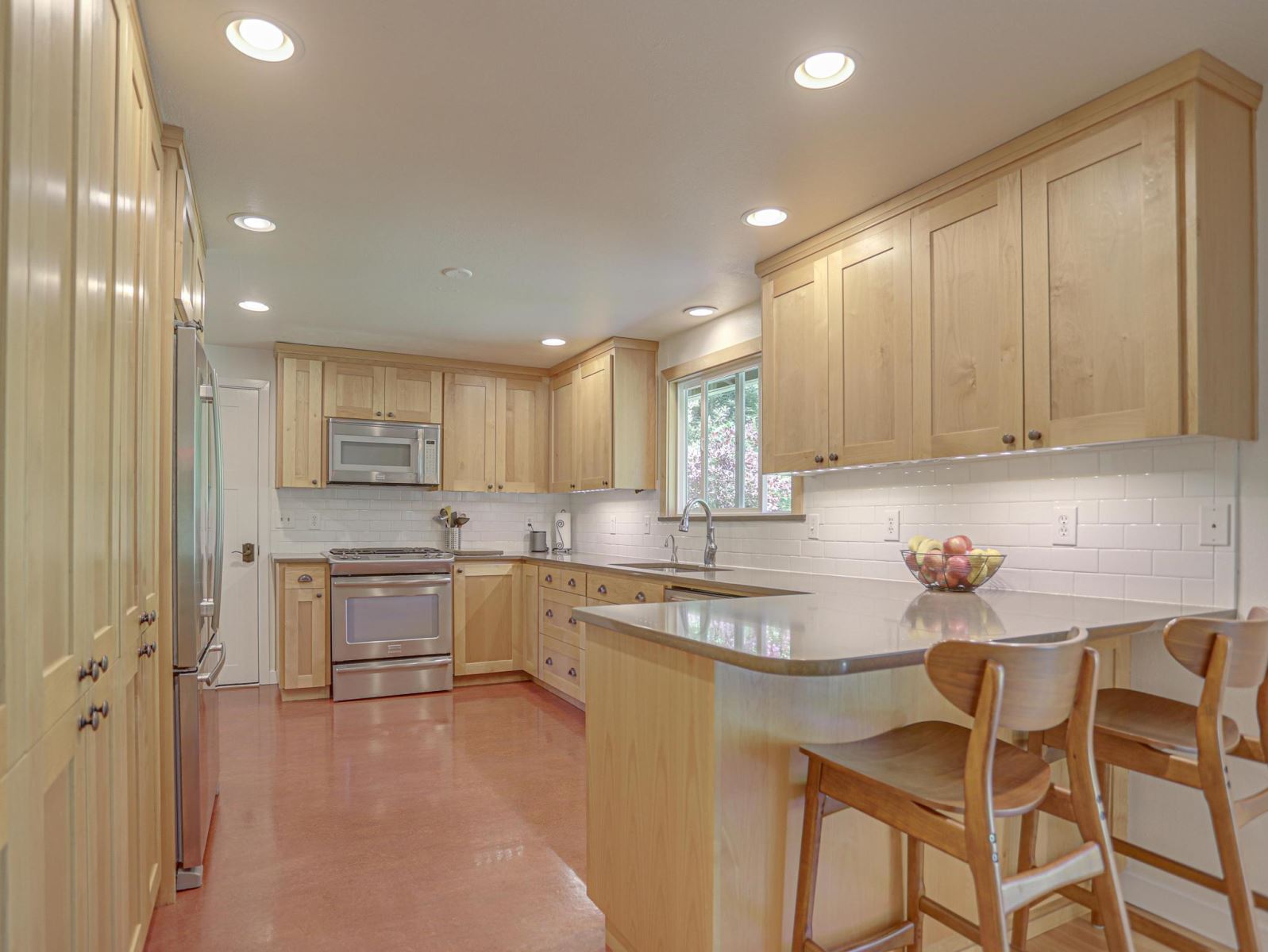 Kitchen in Sandy Oregon Ranch on Over 2 acres