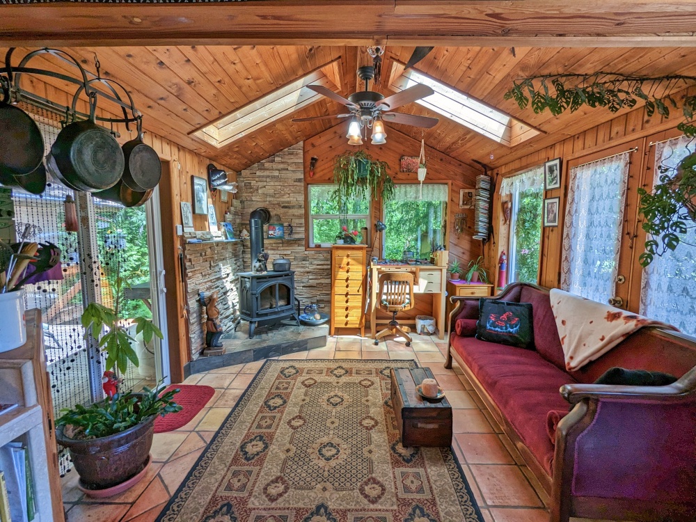 Clear Creek Homestead family room