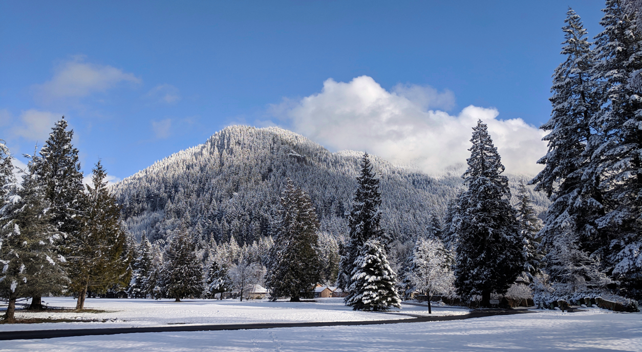 Hunchback Mountain at the Mt. Hood Oregon Resort in Welches Oregon