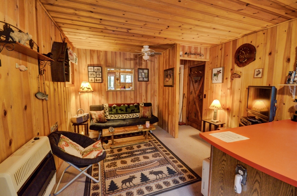 Interior shot of Lot 3 Cabin in Rhododendron