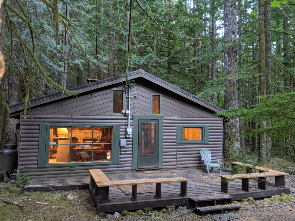 Log Cabin on Mt. Hood