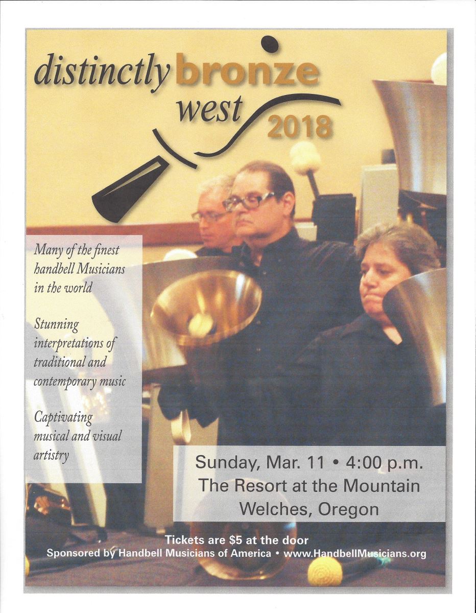 Resort at the Mountain Bell Ringing Event March 11, 2018 Welches, Oregon