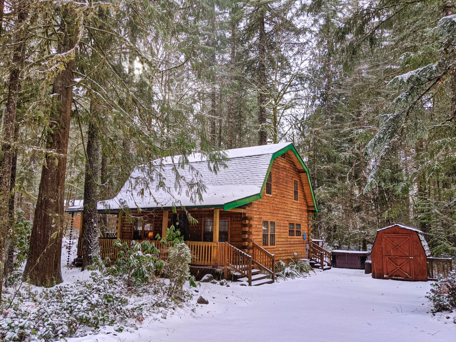 Mt. Hood Log Cabin in Timberline Rim