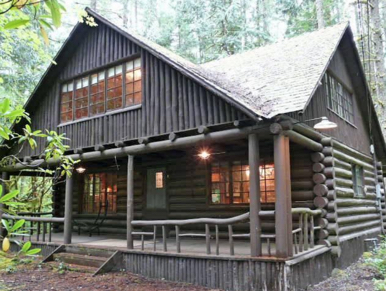 Mt. Hood Steiner Log Cabin Rhododendron, Oregon