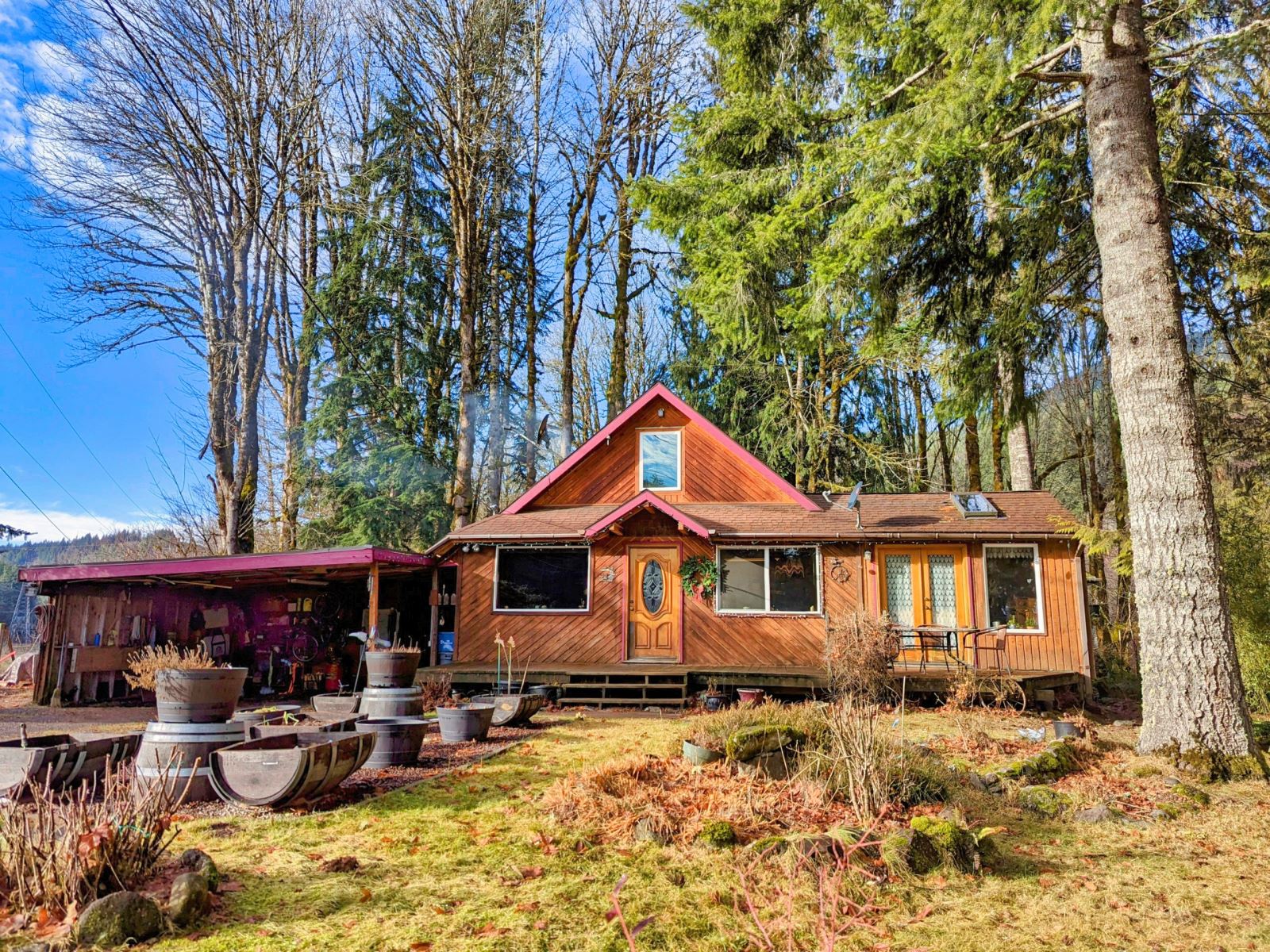 Clear Creek Homestead Near Rhododendron Oregon